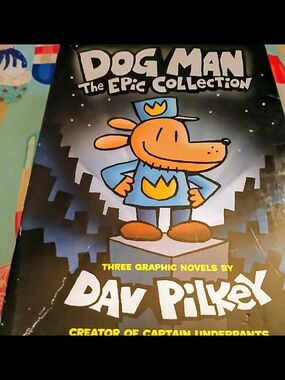 Dog Man The Epic Collection by - Blue Cover